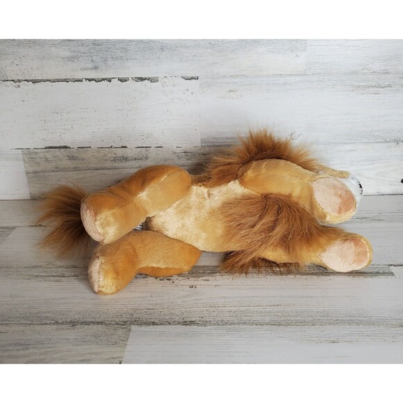 Aurora Flopsie Leonardus Lion Realistic Zoo Animal Plush Stuffed Animal Toy 12" - Picture 5 of 7